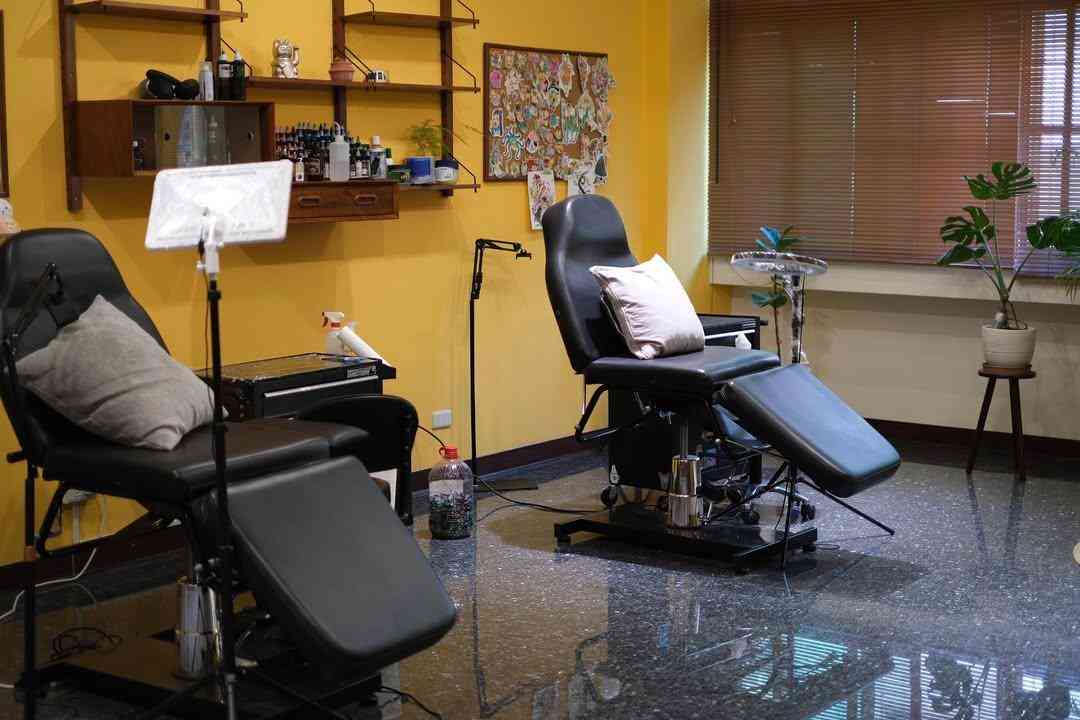 工作室雙刺青椅